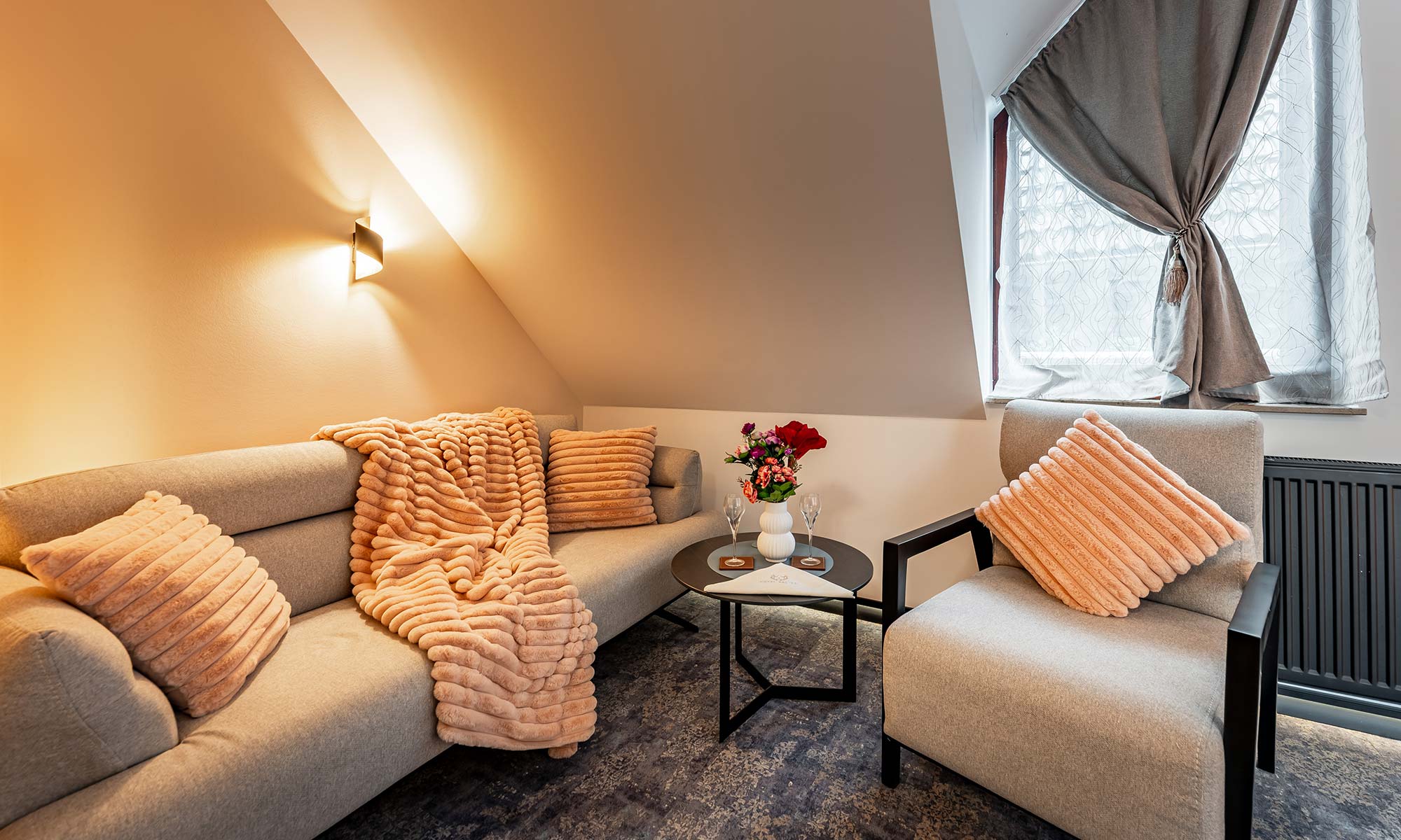 Hotel Bel'vu gemühtliche Sofaecke